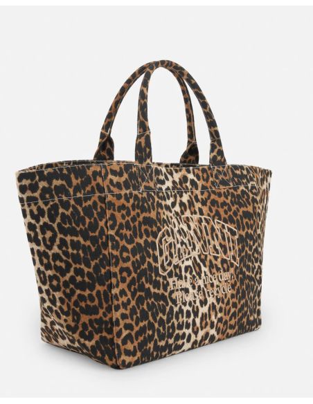 SAC CABAS XXL LEOPARD
