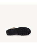 MALGA NABUK AND MESH MOSSTONE SNEAKERS