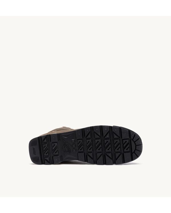 SNEAKERS MALGA NABUK ET MESH MOSSTONE