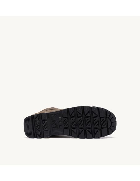 MALGA NABUK AND MESH MOSSTONE SNEAKERS
