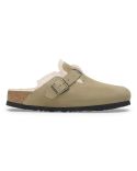 MULES BOSTON SHEARLING LEVE TAUPE