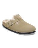MULES BOSTON SHEARLING LEVE TAUPE