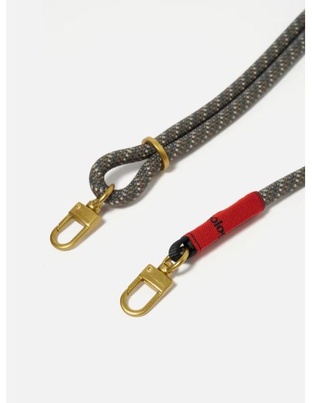 BOUCLE DE CORDE SAC TOPOLOGIE x UNIVERSAL WORKS BLEU MARINE DE 10MM
