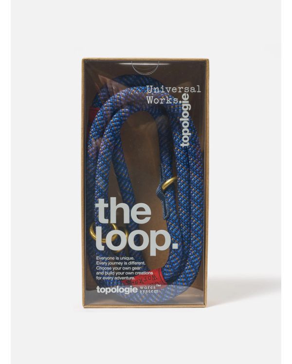 TOPOLOGY x UNIVERSAL WORKS NAVY BLUE BAG ROPE 10MM LOOP