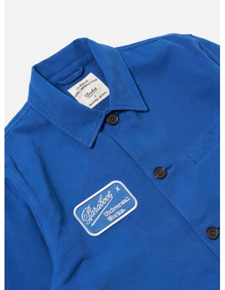 PARABOOT x UNIVERSAL WORKS DEREK JACKET WARMUS BLUE