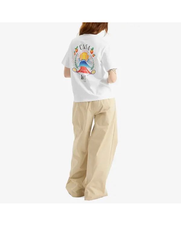 CASA WAY MOUNTAIN TSHIRT WHITE