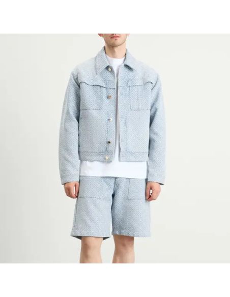 MONOGRAM DENIM JACKET