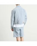 MONOGRAM DENIM JACKET