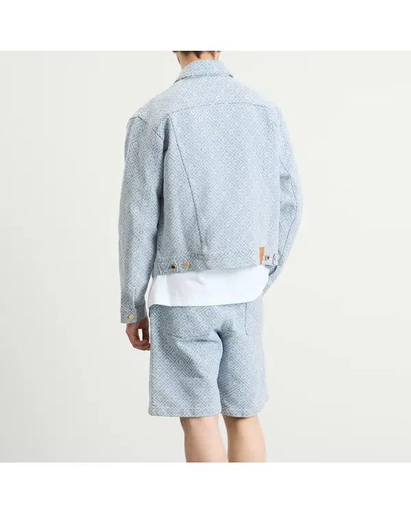 MONOGRAM DENIM JACKET 2
