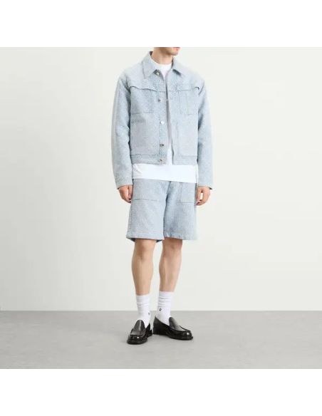 MONOGRAM DENIM JACKET