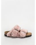 ARIZONA SANDALS SHEARLING COVER UPPER CRYSTAL ROSE