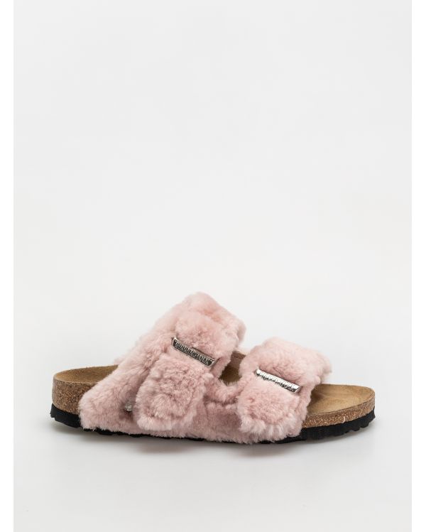SANDALES ARIZONA SHEARLING COVER UPPER CRYSTAL ROSE