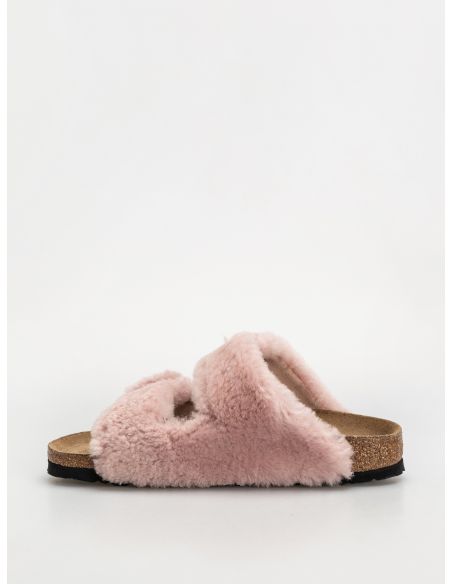 ARIZONA SANDALS SHEARLING COVER UPPER CRYSTAL ROSE