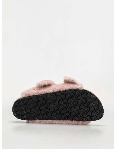 SANDALES ARIZONA SHEARLING COVER UPPER CRYSTAL ROSE