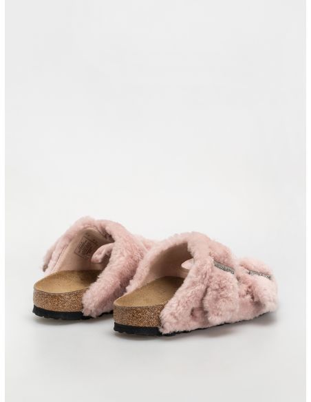 ARIZONA SANDALS SHEARLING COVER UPPER CRYSTAL ROSE