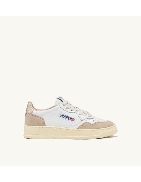 SNEAKERS MEDALIST FEMME BLANC ET OR