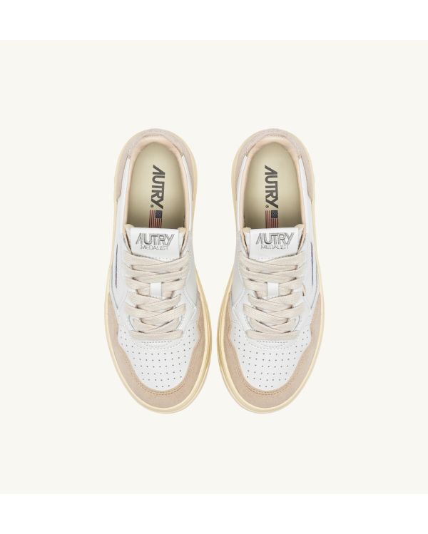 SNEAKERS MEDALIST FEMME BLANC ET OR