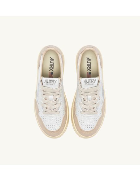 SNEAKERS MEDALIST FEMME BLANC ET OR