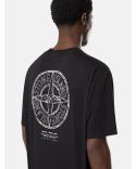 TSHIRT 210001 IMPRIMÉ STONE NOIR