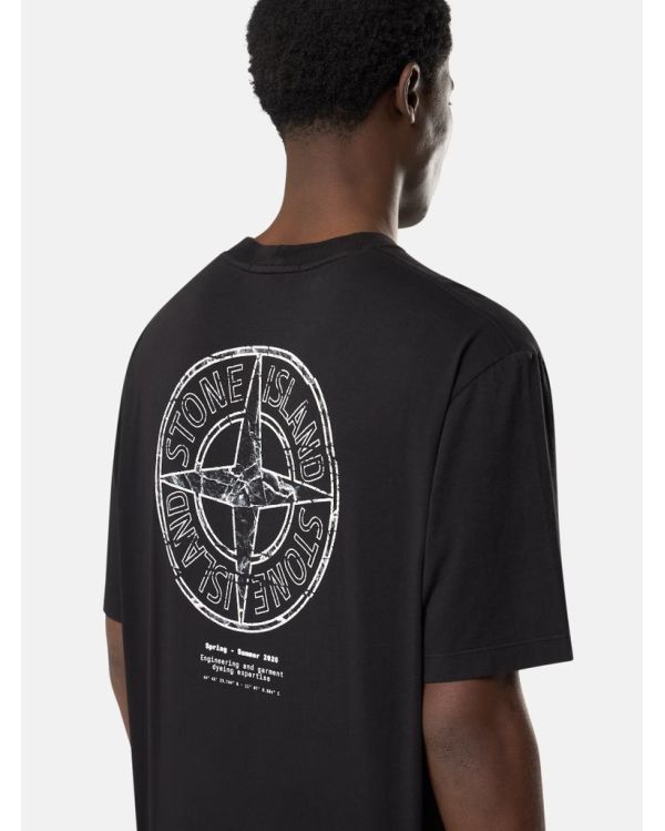 BLACK STONE PRINT T-SHIRT 210001