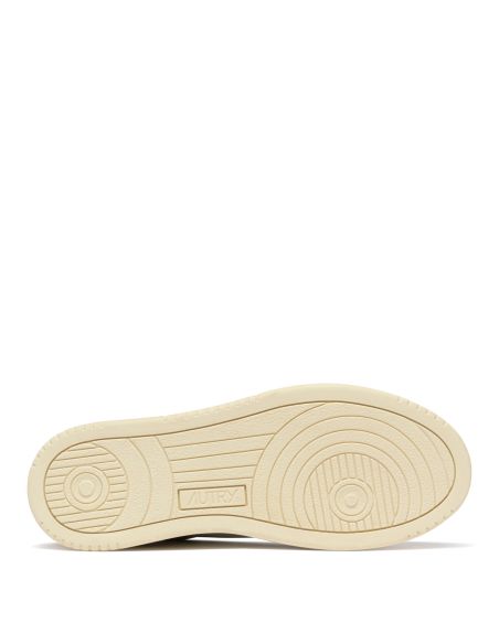WOMEN'S MEDALIST SNEAKERS WHITE AND ECRU