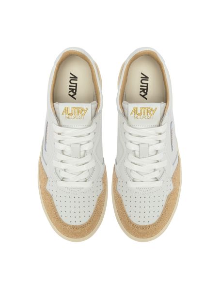 SNEAKERS MEDALIST FEMME BLANC ET ECRU