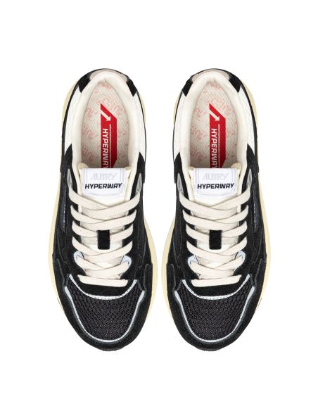 SNEAKERS HYPERWAY FEMME NOIR ET ARGENTÉ