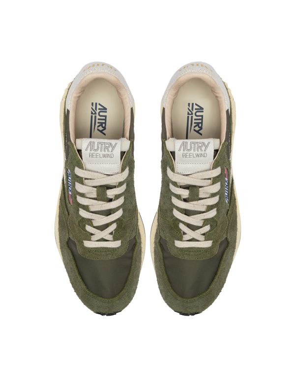 SNEAKERS REELWIND HOMME BLANC ET SAUGE