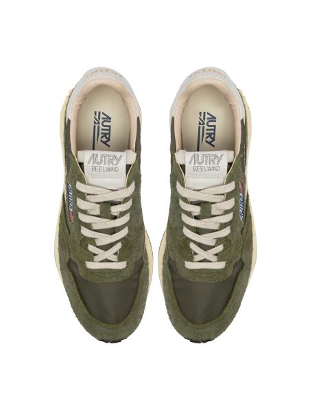 SNEAKERS REELWIND HOMME BLANC ET SAUGE
