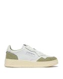 WOMEN'S MEDALIST SNEAKERS WHITE AND SAGE