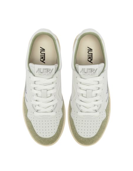SNEAKERS MEDALIST FEMME BLANC ET SAUGE