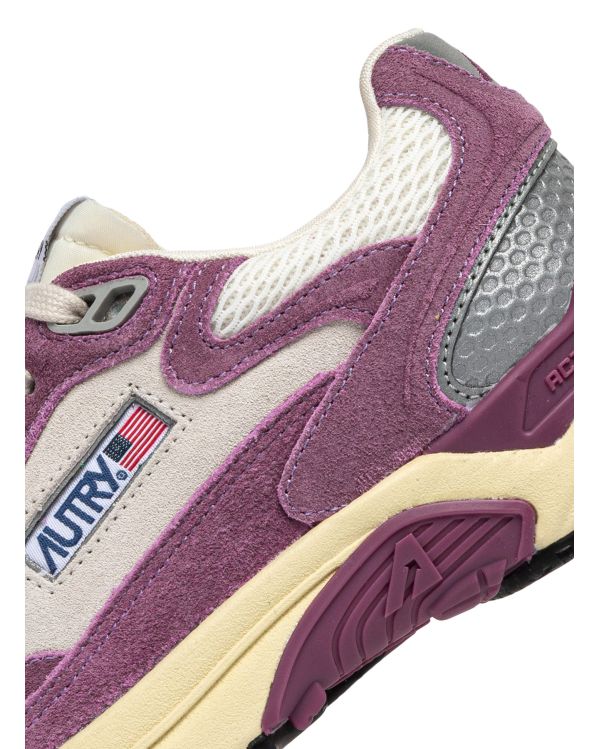 HYPERWAY WOMEN'S PURPLE AND SILVER SNEAKERS