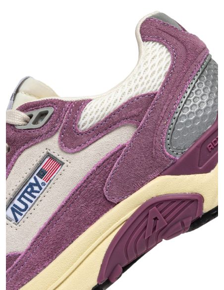 HYPERWAY WOMEN'S PURPLE AND SILVER SNEAKERS