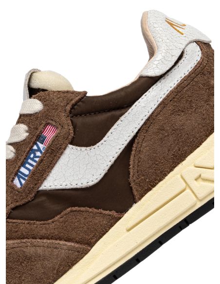 SNEAKERS REELWIND HOMME BLANC ET BRUN