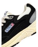 HYPERWAY MEN'S BLACK AND SILVER SNEAKERS