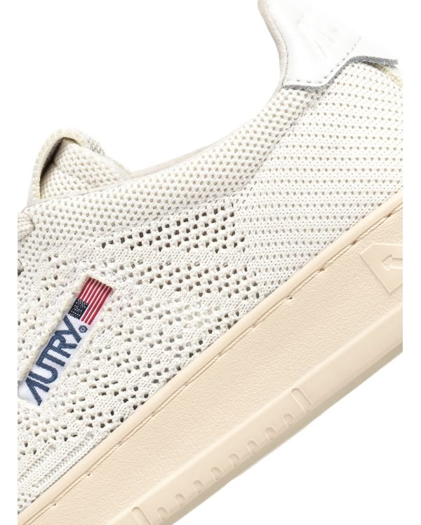 SNEAKERS EASEKNIT LOW MAN WHITE IVORY