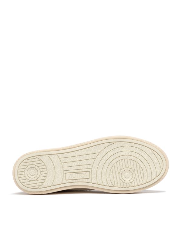 SNEAKERS EASEKNIT LOW MAN WHITE IVORY