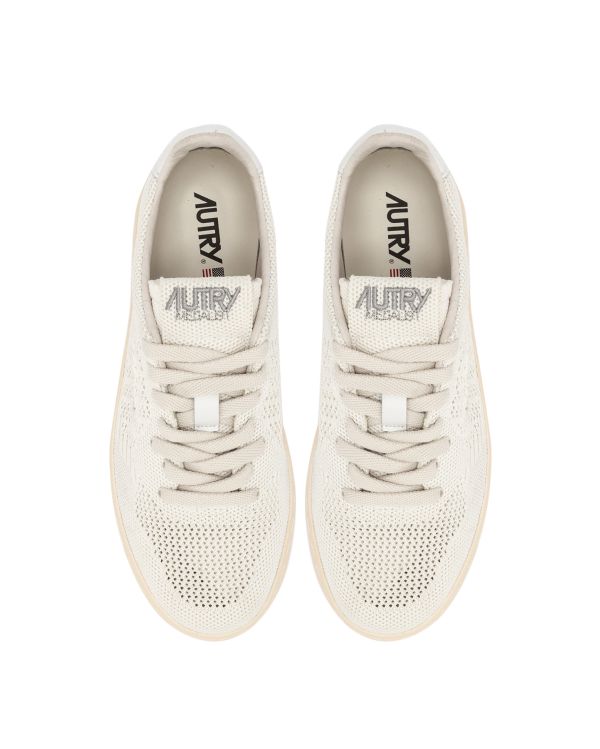 SNEAKERS EASEKNIT LOW HOMME WHITE IVORY