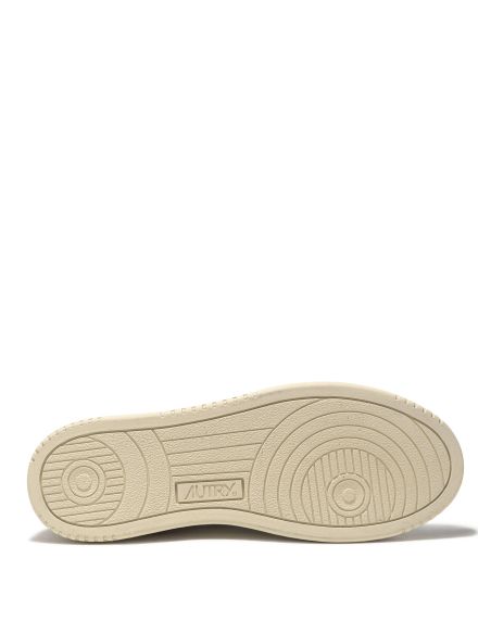 MEN'S MEDALIST SNEAKERS WHITE AND BLUE BEIGE SUEDE