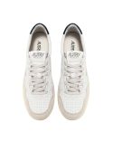SNEAKERS MEDALIST HOMME BLANC ET BLEU DAIM BEIGE