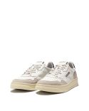 MEN'S MEDALIST SNEAKERS WHITE AND BLUE BEIGE SUEDE