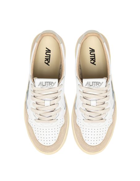 SNEAKERS MEDALIST LOW FEMME WHITE PELICAN