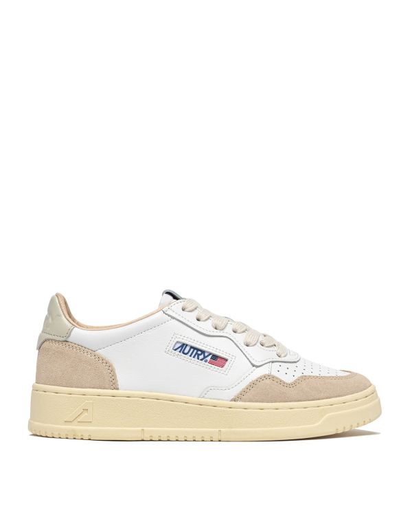 SNEAKERS MEDALIST LOW FEMME WHITE PELICAN
