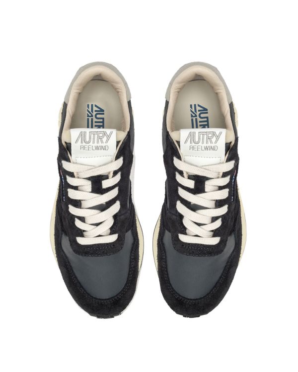 SNEAKERS REELWIND LOW HOMME BLANC NOIR