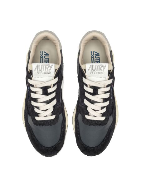 SNEAKERS REELWIND LOW HOMME BLANC NOIR
