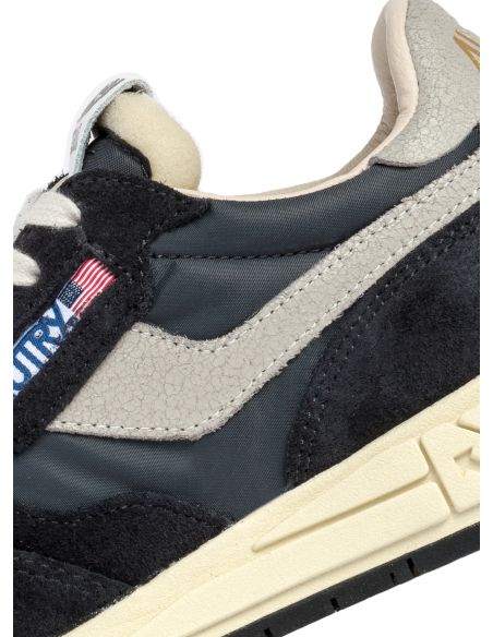 SNEAKERS REELWIND LOW HOMME BLANC NOIR