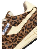 SNEAKERS REELWIND LOW WOMAN LIGHT LEOPARD RUTABAGA