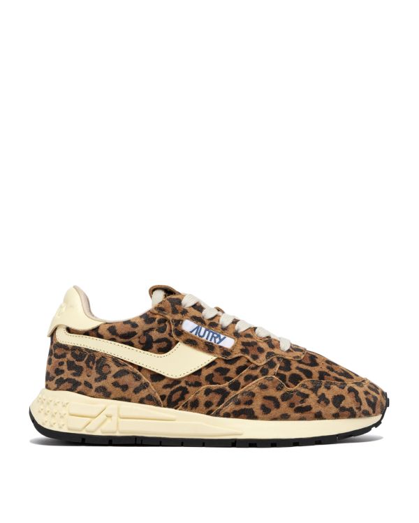 SNEAKERS REELWIND LOW WOMAN LIGHT LEOPARD RUTABAGA