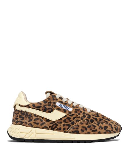 SNEAKERS REELWIND LOW FEMME LIGHT LEOPARD RUTABAGA
