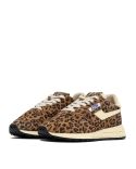 SNEAKERS REELWIND LOW FEMME LIGHT LEOPARD RUTABAGA